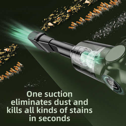 Portable Cordless Vacuum Cleaner with Multi Attachments