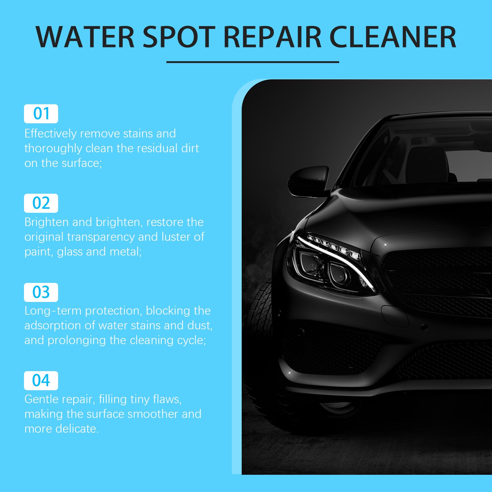 Homonth Car Window Glass Cleaner