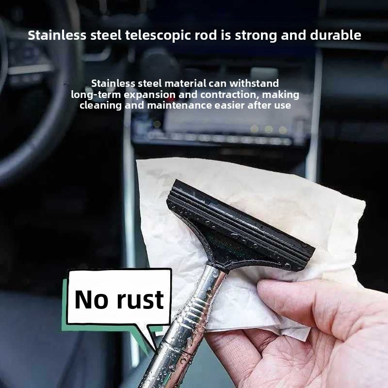Telescopic Handheld Car Wiper for Glass Cleaning